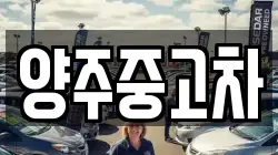 양주중고차