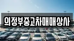 의정부중고차매매상사