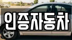 인증자동차