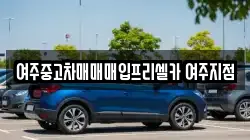여주중고차매매매입프리셀카 여주지점