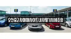 오산중고차매매사이트내차팔기시세조회