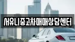 서유니중고차매매상담센터