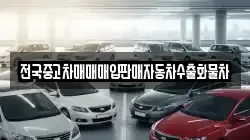 전국중고차매매매입판매자동차수출화물차