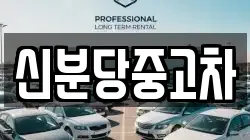 신분당중고차