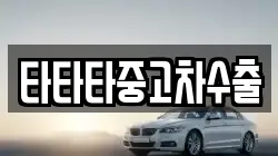 타타타중고차수출