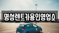 명성렌트카용인영업소