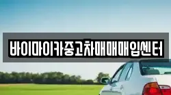 바이마이카중고차매매매입센터
