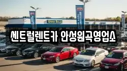 센트럴렌트카 안성원곡영업소