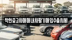 착한중고차매매내차팔기매입수출시세
