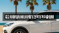 중고차매입시세내차팔기견적가격수출업체