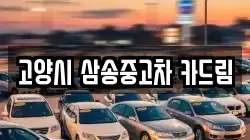 고양시 삼송중고차 카드림