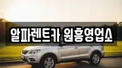 알파렌트카 원흥영업소