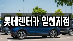 롯데렌터카 일산지점