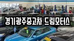 경기광주중고차 드림모터스