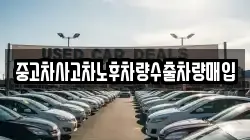 중고차사고차노후차량수출차량매입