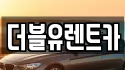 더블유렌트카