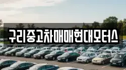 구리중고차매매현대모터스