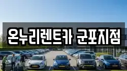 온누리렌트카 군포지점