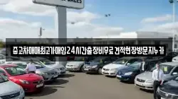 중고차매매최고가매입24시간출장비무료견적현장방문지누카