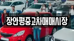 장안평중고차매매시장