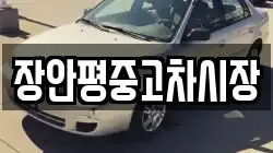 장안평중고차시장