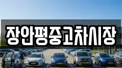 장안평중고차시장