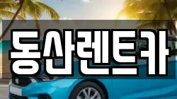 동산렌트카