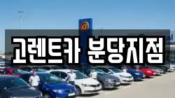 고렌트카 분당지점