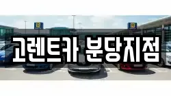 고렌트카 분당지점
