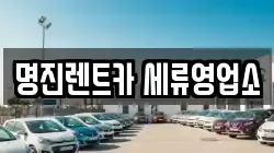 명진렌트카 세류영업소