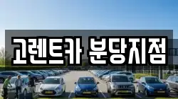 고렌트카 분당지점