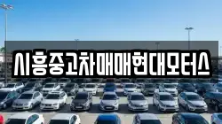 시흥중고차매매현대모터스