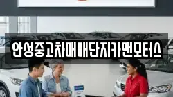 안성중고차매매단지카맨모터스