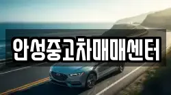 안성중고차매매센터