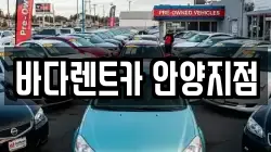 바다렌트카 안양지점