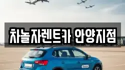 차놀자렌트카 안양지점