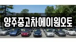 양주중고차에이원오토