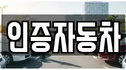인증자동차