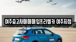 여주중고차매매매입프리셀카 여주지점