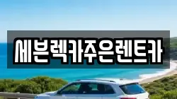 세븐렉카주은렌트카