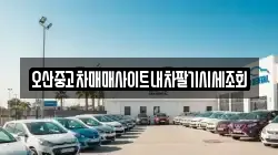 오산중고차매매사이트내차팔기시세조회