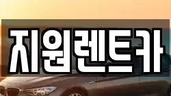 지원렌트카