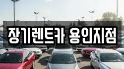 장기렌트카 용인지점
