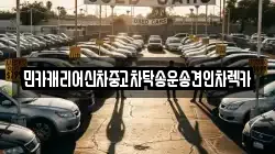 민카캐리어신차중고차탁송운송견인차렉카