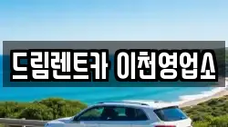 드림렌트카 이천영업소