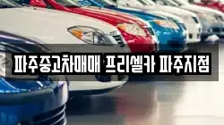 파주중고차매매 프리셀카 파주지점