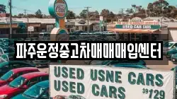 파주운정중고차매매매입센터