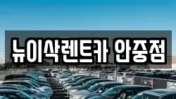 뉴이삭렌트카 안중점