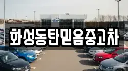 화성동탄믿음중고차