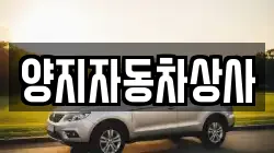 양지자동차상사